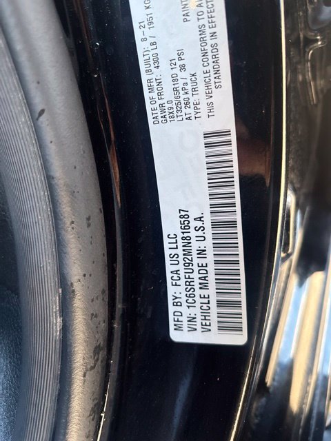Used 2021 RAM 1500 TRX w/ TRX Level 2 Equipment Group AWD/4WD image 48