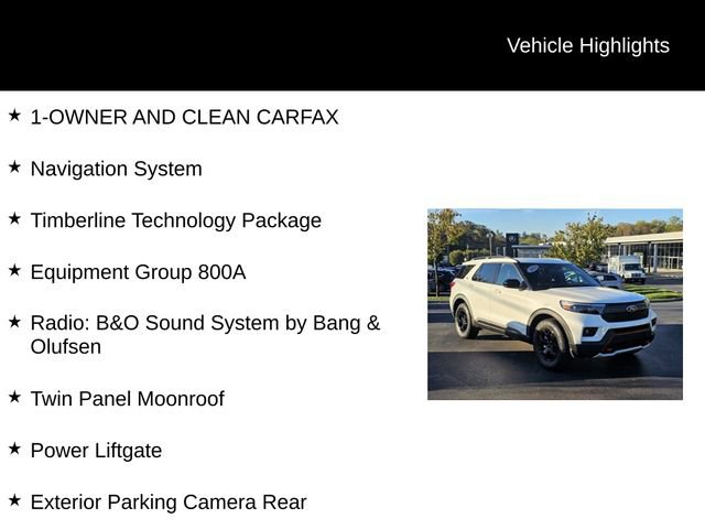 Used 2023 Ford Explorer Timberline w/ Timberline Technology Package image 5