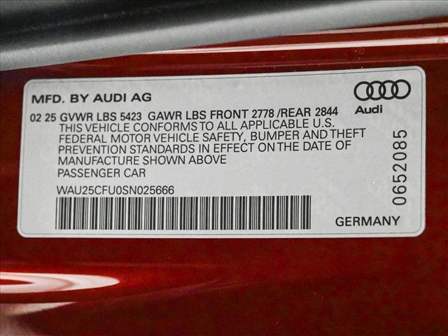 Certified 2025 Audi S5 Premium Plus w/ Premium Plus Package image 26