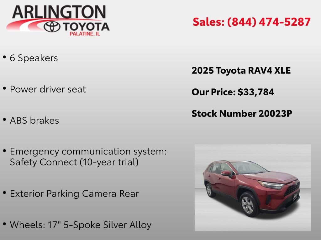 Used 2025 Toyota RAV4 XLE AWD/4WD image 4