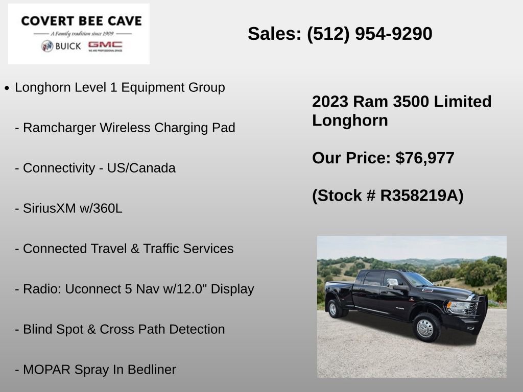 Used 2023 RAM 3500 Limited AWD/4WD image 18