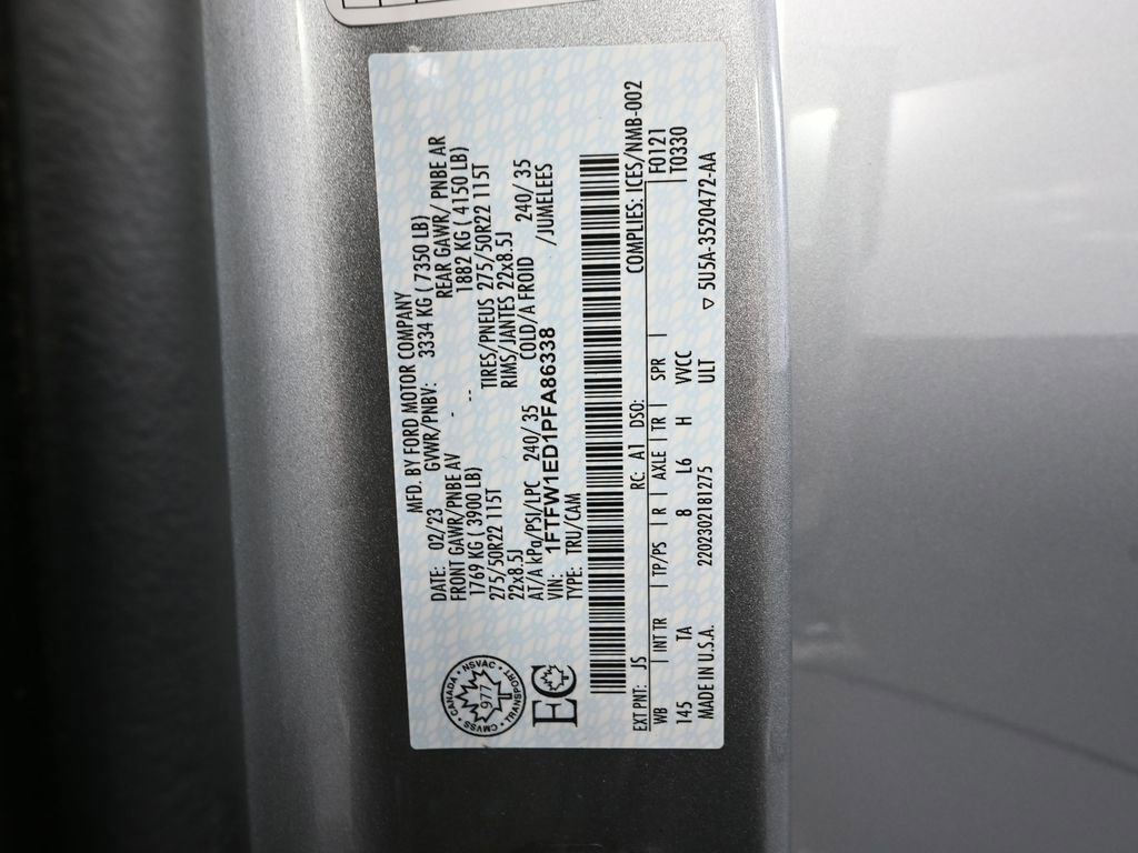 Used 2023 Ford F150 Limited image 52