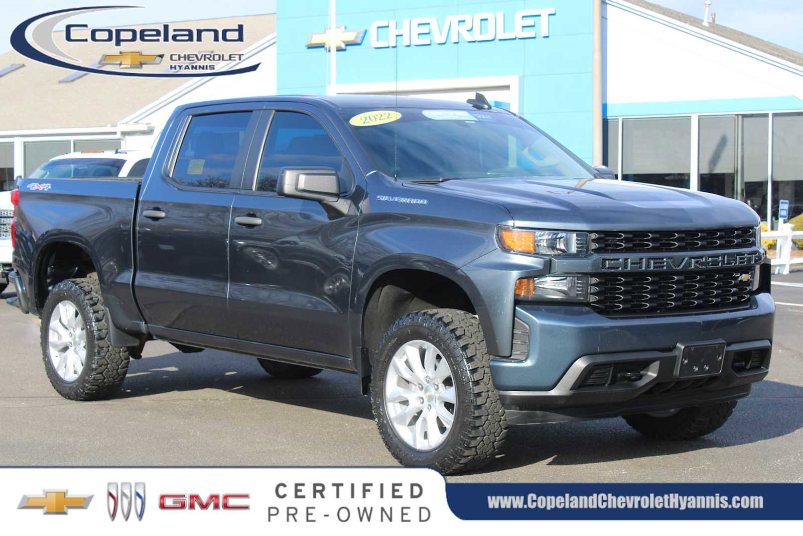 Certified 2022 Chevrolet Silverado 1500 Custom