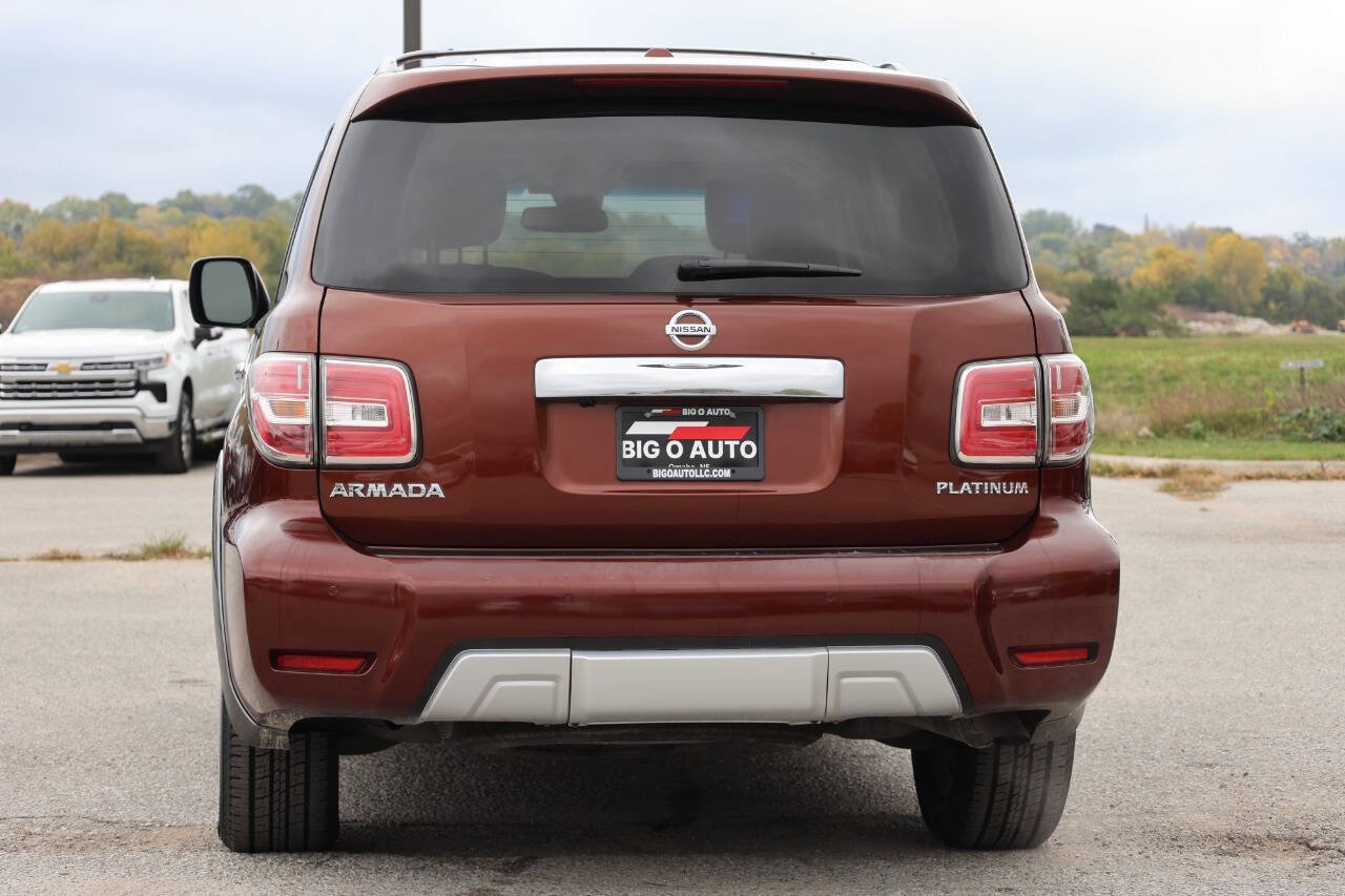 Used 2017 Nissan Armada Platinum w/ Captain Seat Package image 10