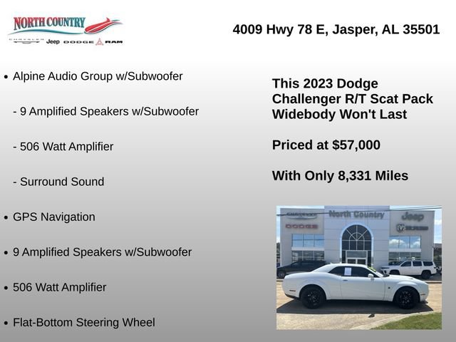 Used 2023 Dodge Challenger R/T Scat Pack RWD image 22