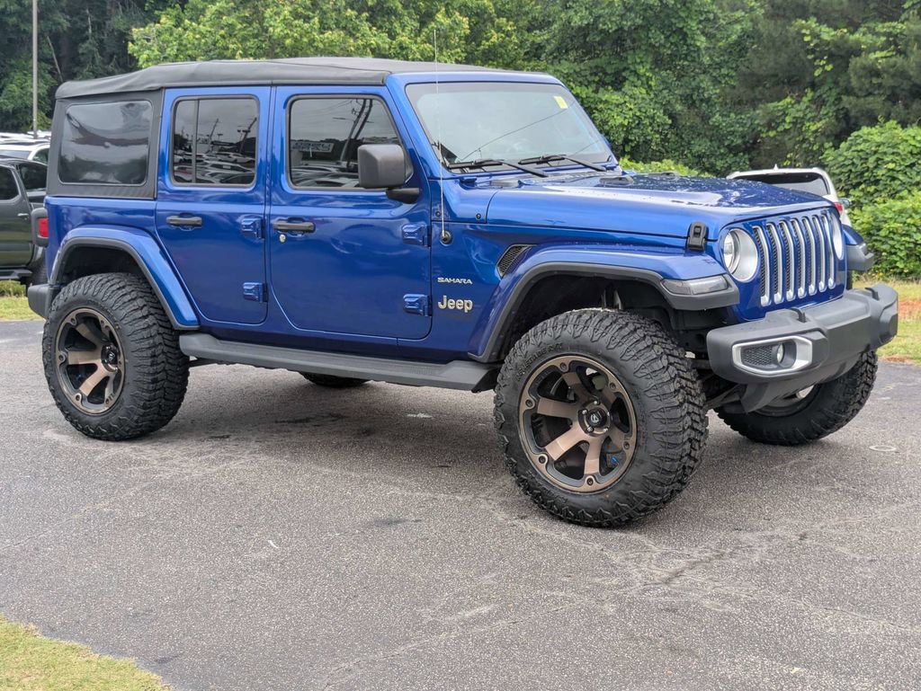 Used 2020 Jeep Wrangler Unlimited Sahara AWD/4WD image 8