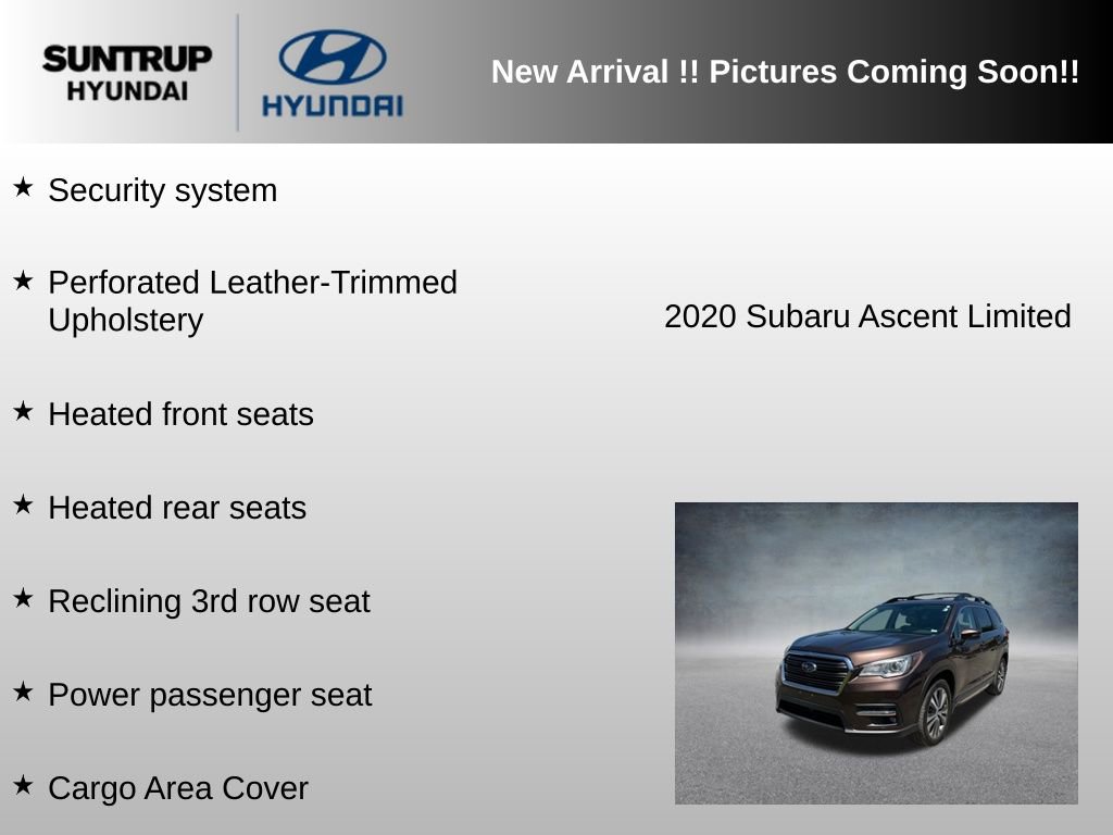 Used 2020 Subaru Ascent Limited w/ Technology Package AWD/4WD image 11