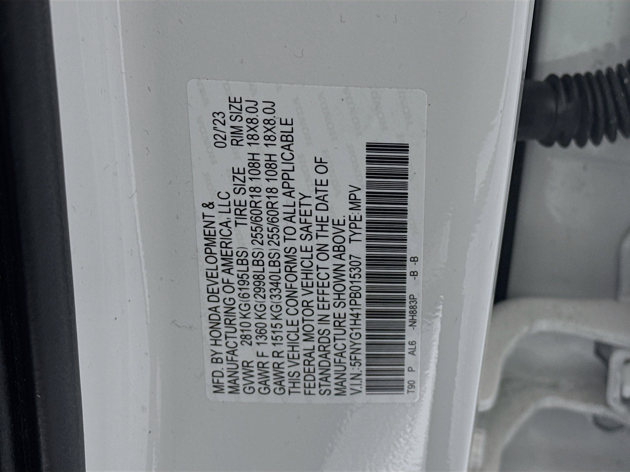 Certified 2023 Honda Pilot EX-L image 32