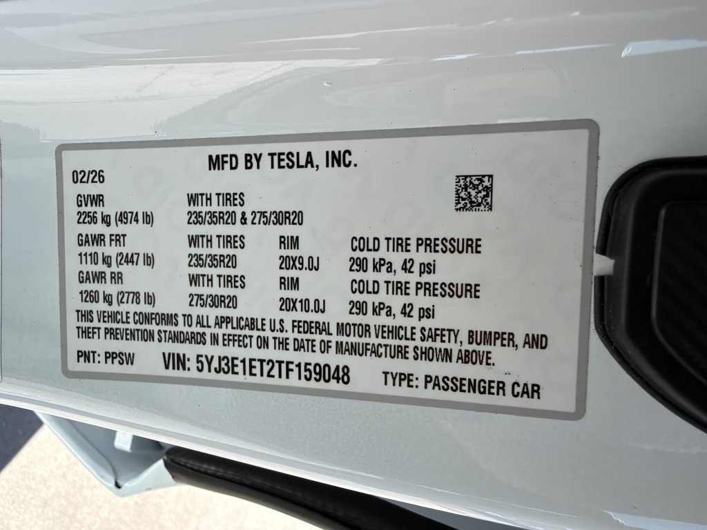Used 2026 Tesla Model 3 Performance AWD/4WD image 49
