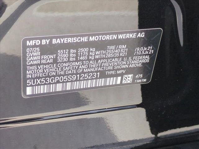 Certified 2025 BMW X3 xDrive30i image 24