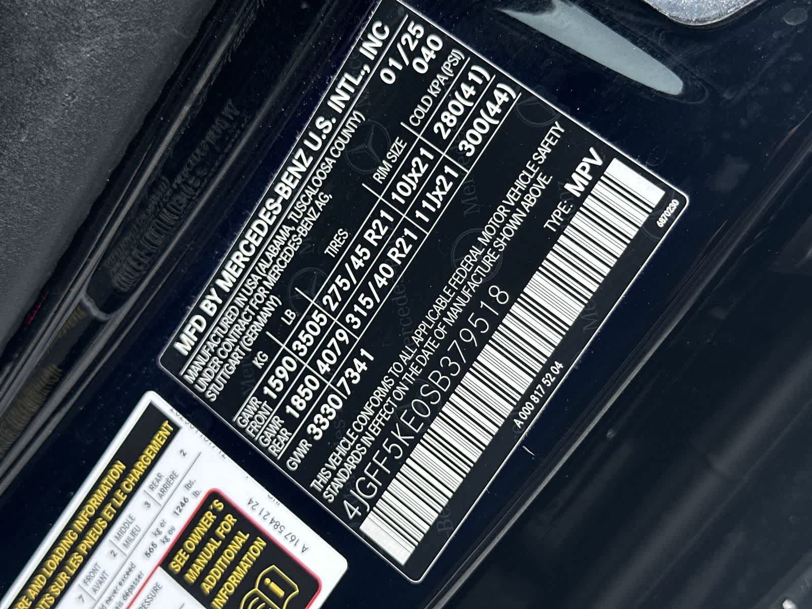 Used 2025 Mercedes-Benz GLS 450 4MATIC image 23