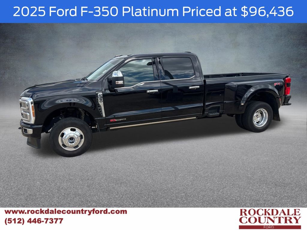 Used 2025 Ford F350 Platinum w/ Platinum Plus Package