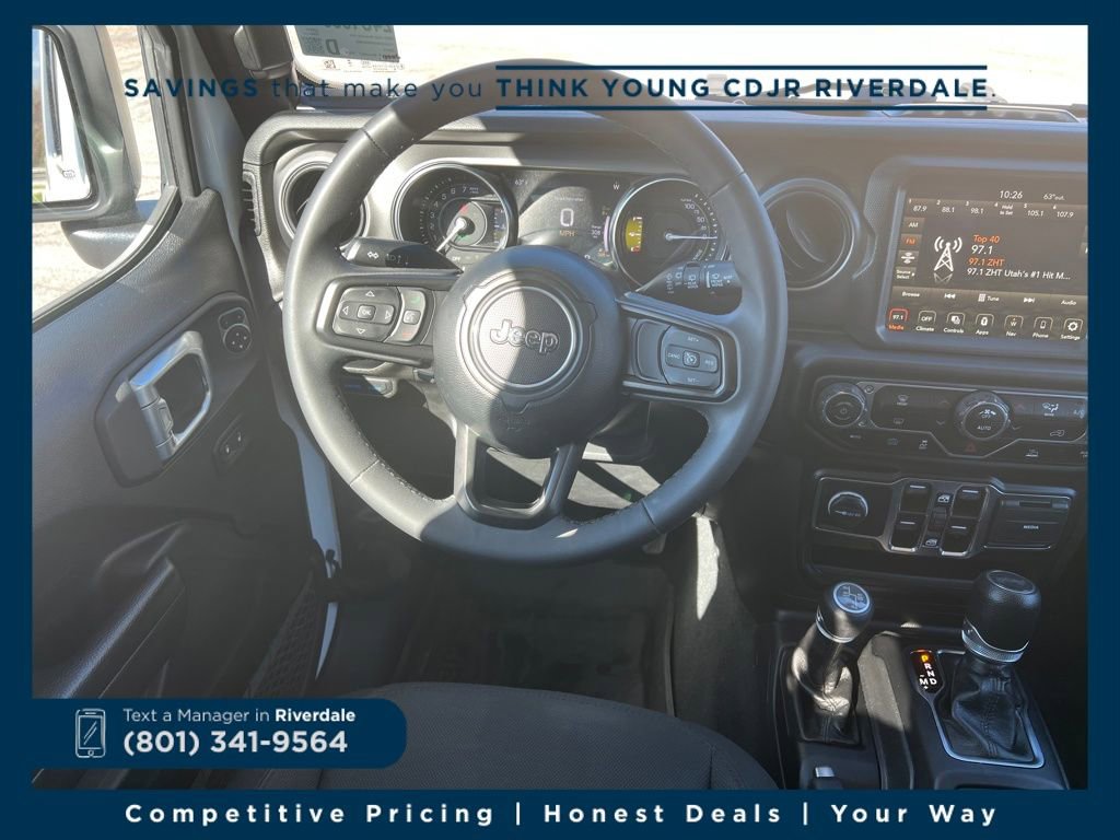 Used 2023 Jeep Wrangler Unlimited w/ 8.4" Radio Group image 13