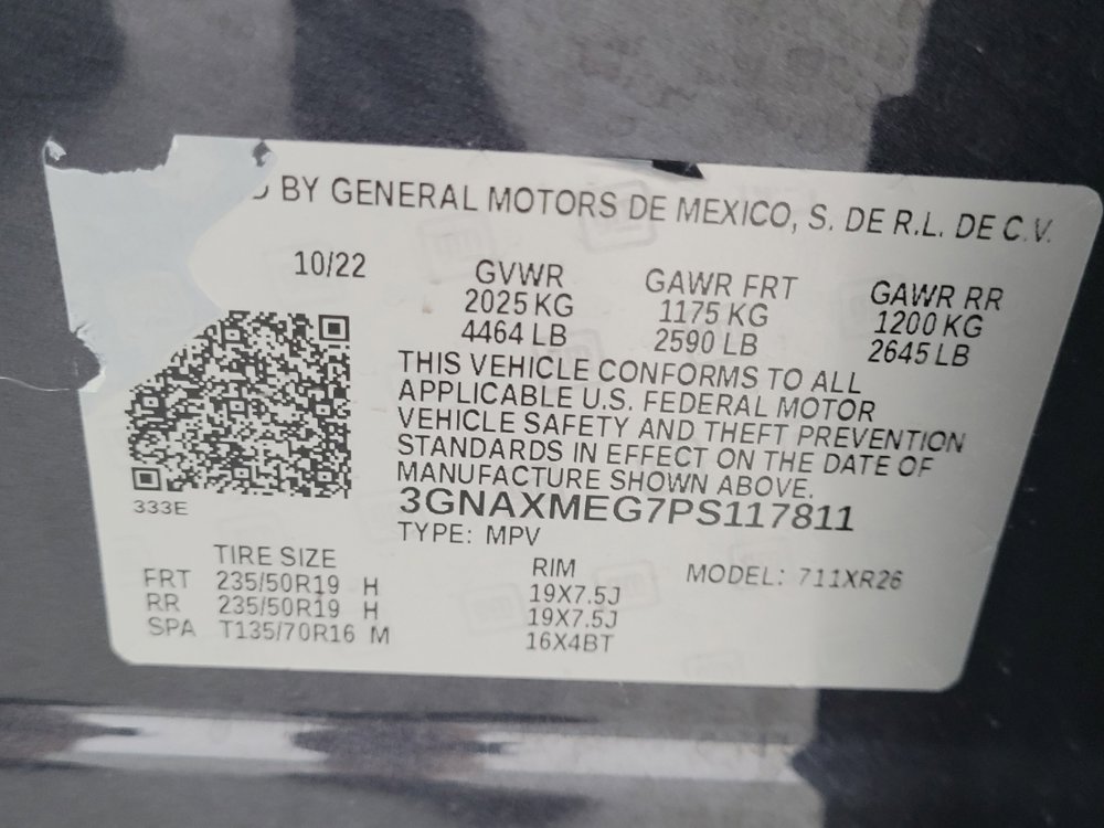 Used 2023 Chevrolet Equinox RS w/ RS Leather Package image 33