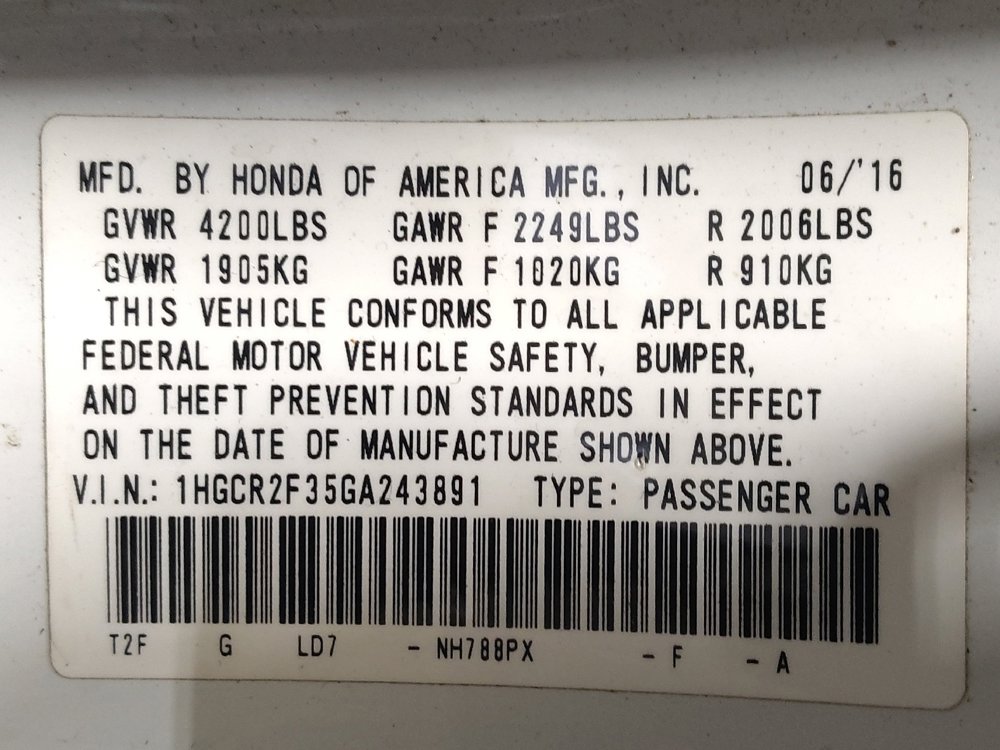 Used 2016 Honda Accord LX image 33