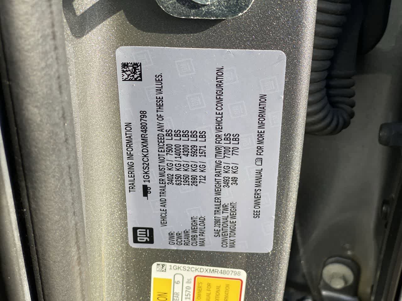 Used 2021 GMC Yukon AT4 AWD/4WD image 28