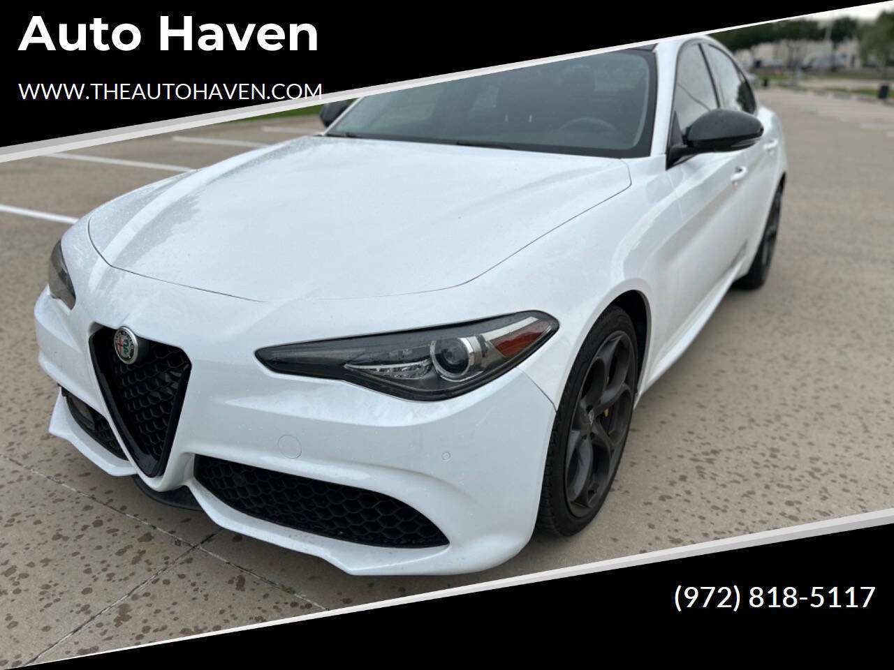 Used 2019 Alfa Romeo Giulia Ti Sport w/ Quick Order Package 22S Sport AWD/4WD image 1