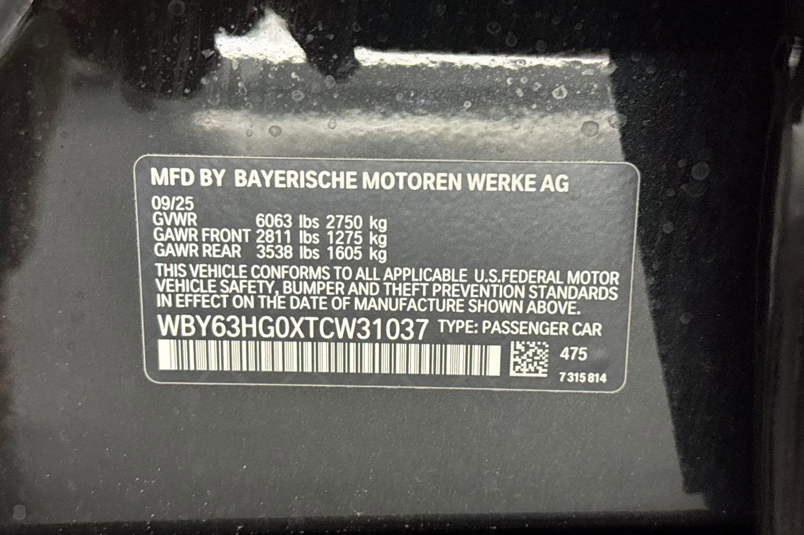 Used 2026 BMW i5 M60 w/ Convenience Package RWD image 18