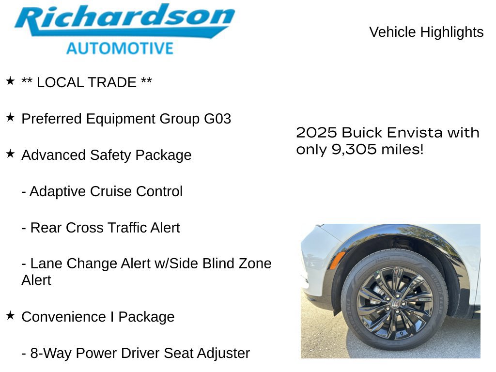 Used 2025 Buick Envista Sport Touring w/ Convenience I Package FWD image 12