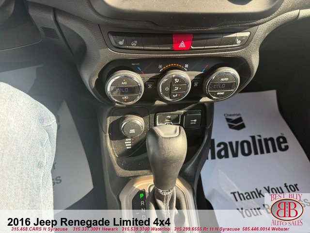 Used 2016 Jeep Renegade Limited AWD/4WD image 12