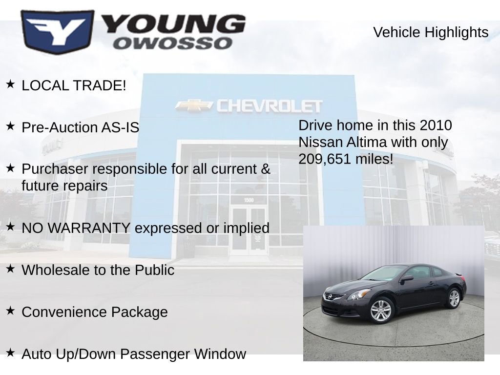 Used 2010 Nissan Altima 2.5 S w/ Convenience Pkg image 7