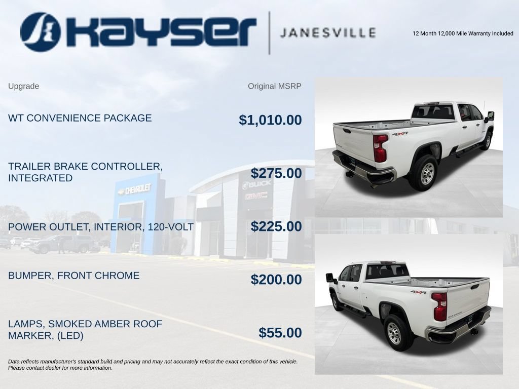 Certified 2024 Chevrolet Silverado 3500 W/T w/ WT Convenience Package AWD/4WD image 2