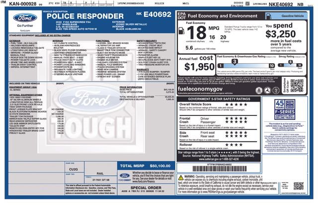 Used 2022 Ford F150 XL w/ Trailer Tow Package AWD/4WD image 15
