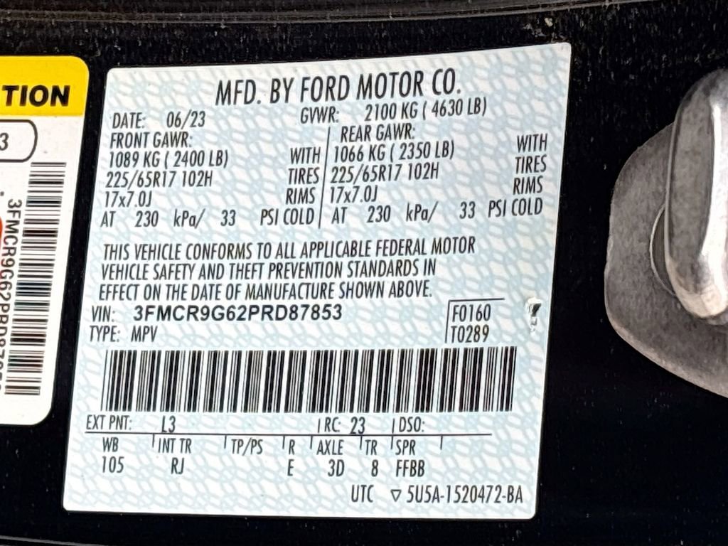 Used 2023 Ford Bronco Sport Heritage w/ Heritage Convenience Package image 30