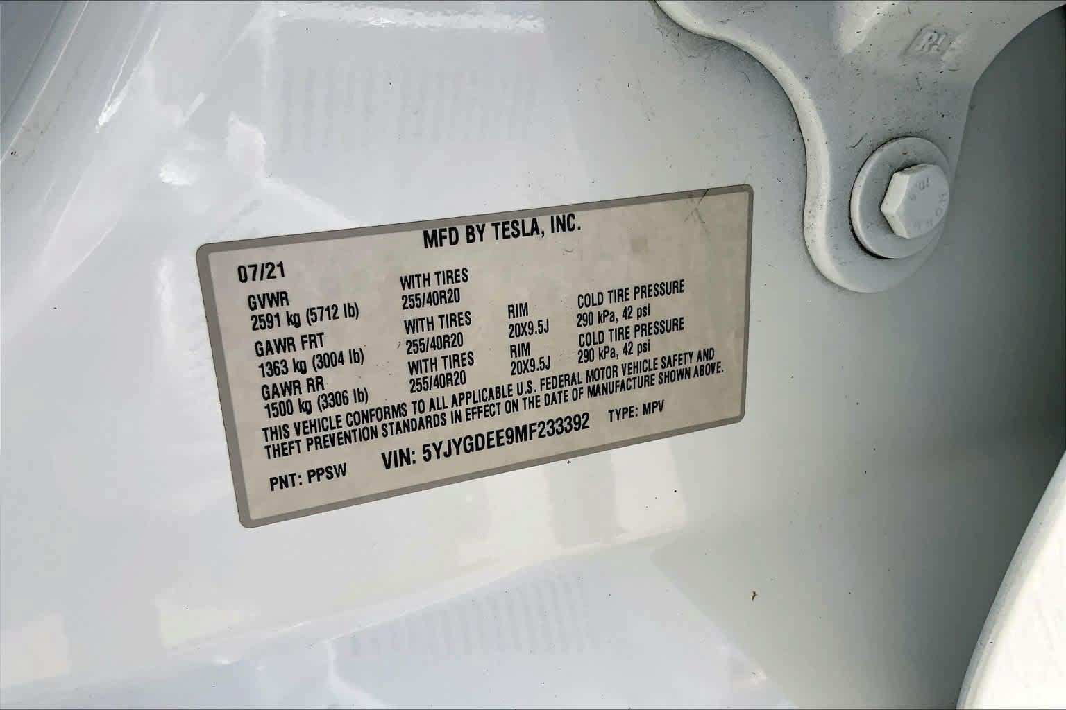 Used 2021 Tesla Model Y Long Range AWD/4WD image 20