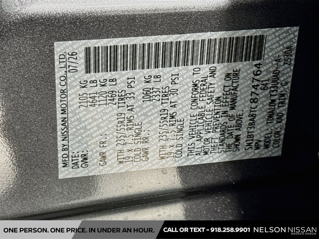 New 2026 Nissan Rogue Dark Armor FWD image 31