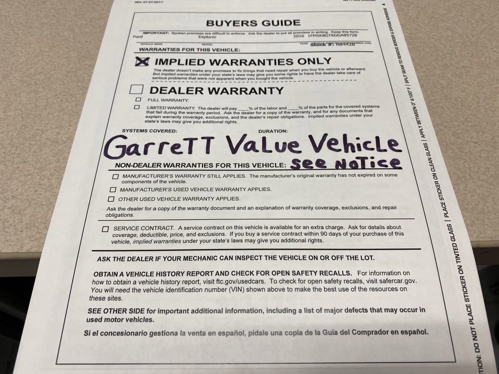 Used 2016 Ford Explorer Sport w/ Equipment Group 401A image 39