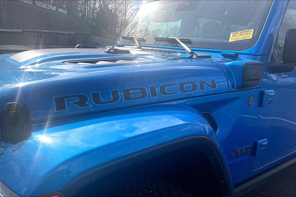 Used 2021 Jeep Wrangler Unlimited Rubicon 4xe w/ Steel Bumper Group image 7