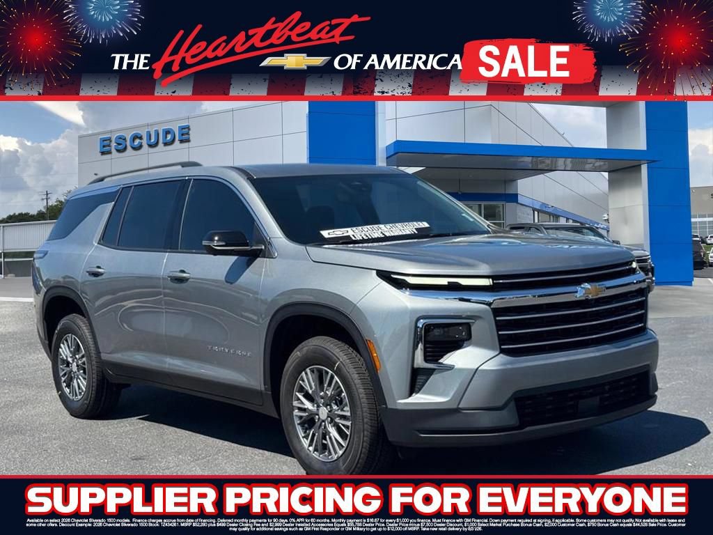 New 2027 Chevrolet Traverse LT w/ Driver Confidence Package