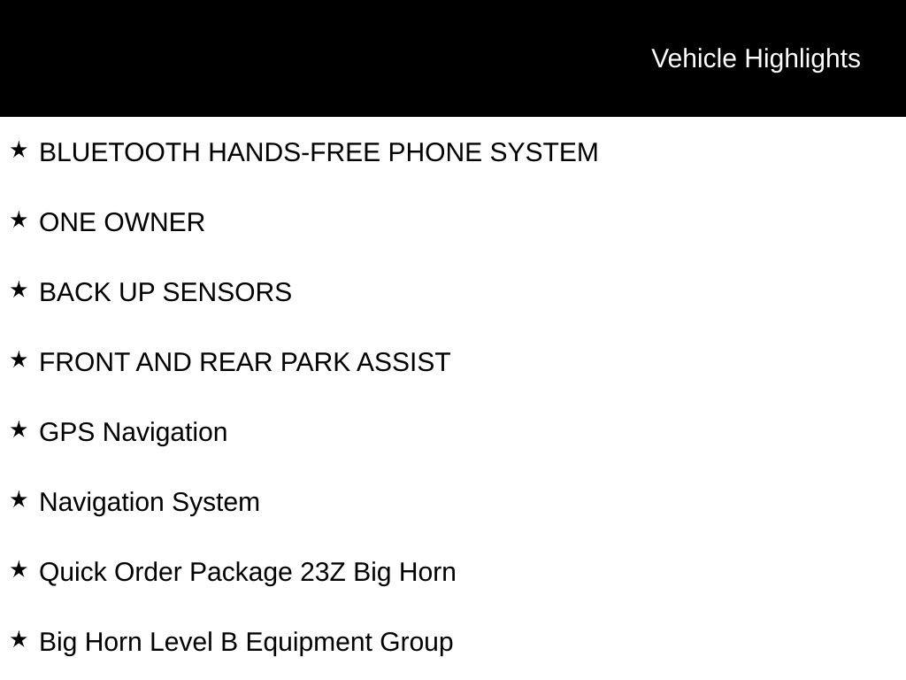 Used 2023 RAM 1500 Big Horn AWD/4WD image 7