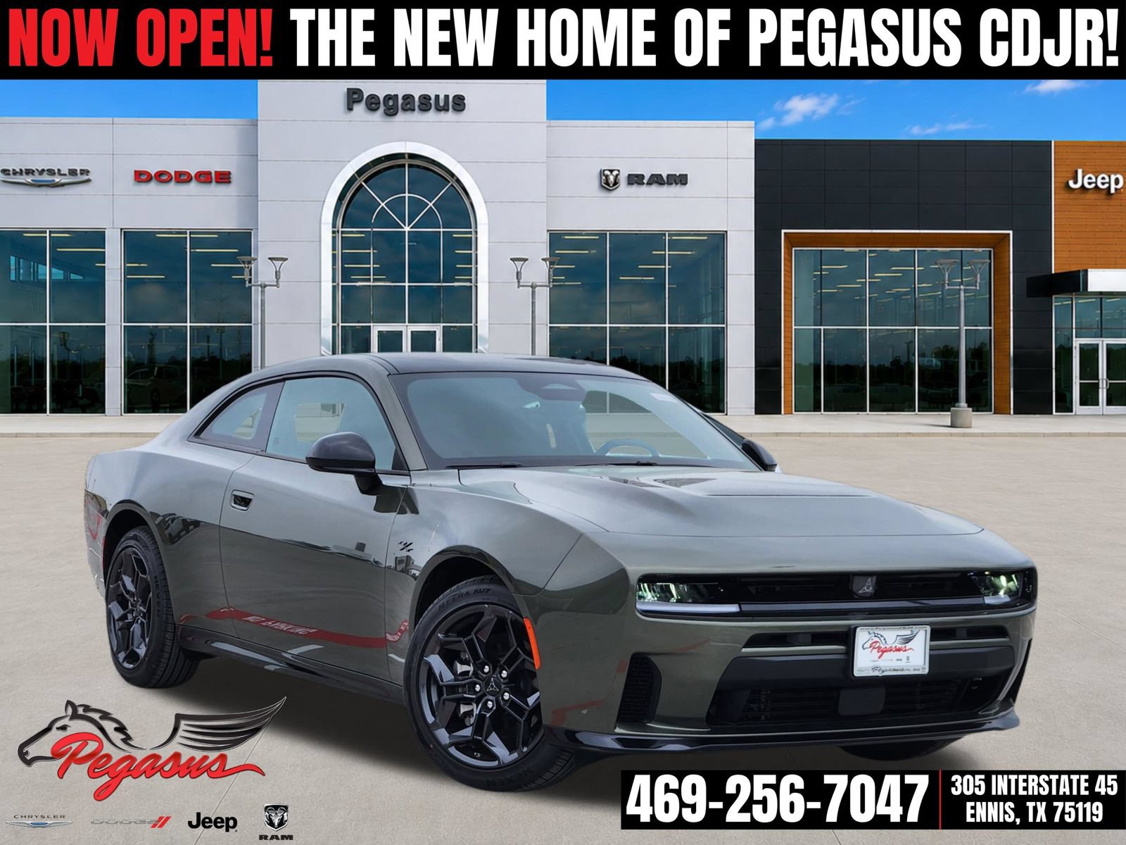New 2026 Dodge Charger R/T w/ Blacktop Package AWD/4WD 360° Tour