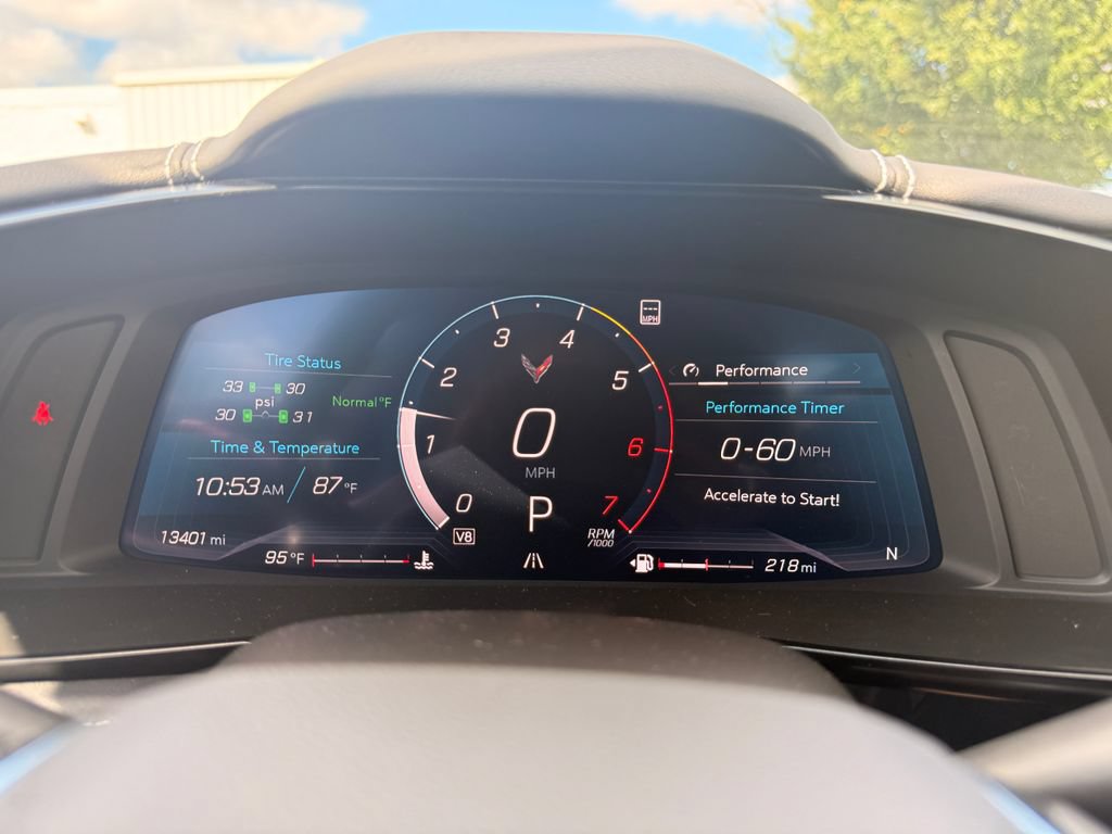 Certified 2021 Chevrolet Corvette Stingray Preferred Cpe w/ Z51 Performance Package RWD image 14