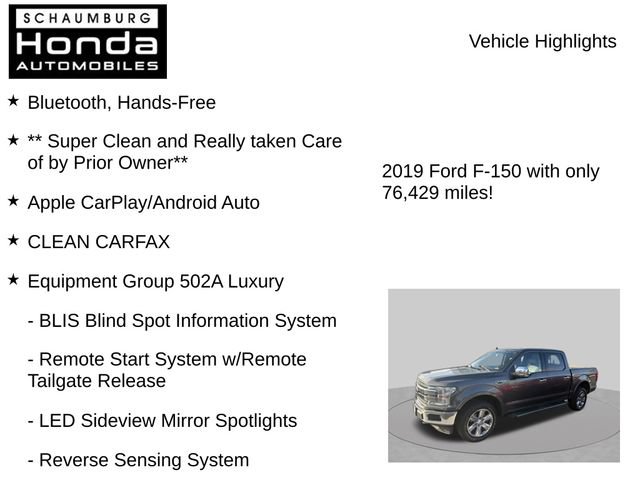 Used 2019 Ford F150 Lariat w/ Equipment Group 502A Luxury AWD/4WD image 8