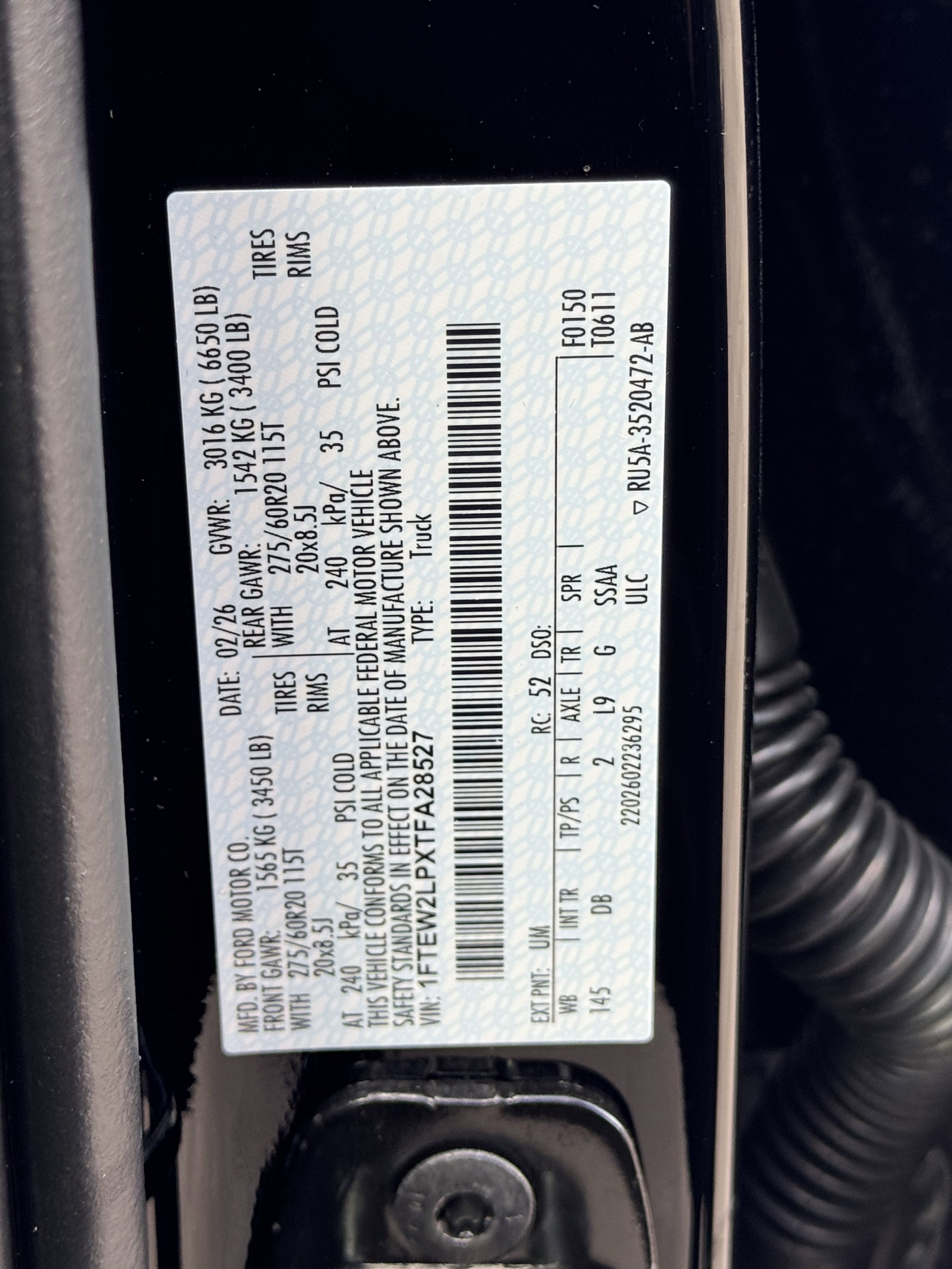 New 2026 Ford F150 STX w/ Equipment Group 200A AWD/4WD image 22