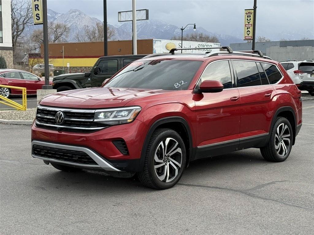 Used 2021 Volkswagen Atlas SEL Premium AWD/4WD image 3