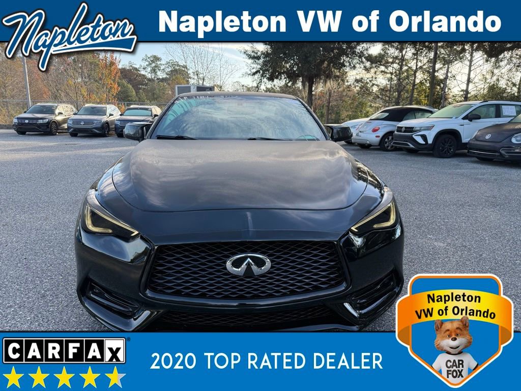 Used 2018 INFINITI Q60 3.0t Luxe image 2
