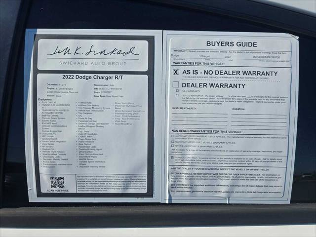 Used 2022 Dodge Charger R/T w/ Plus Group image 18