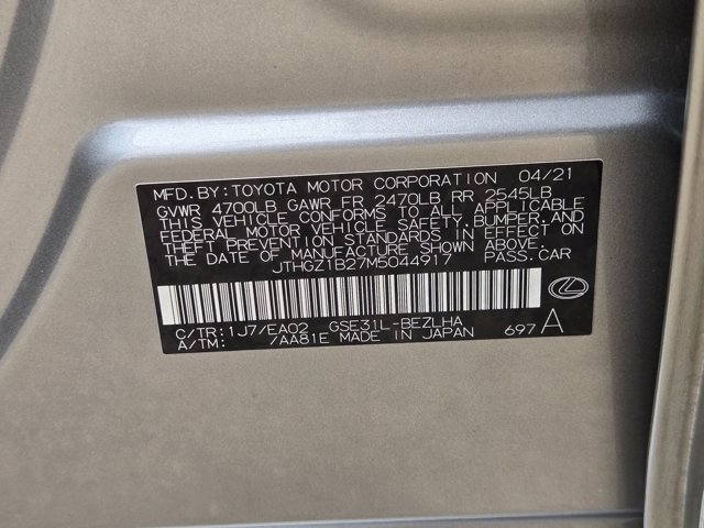 Used 2021 Lexus IS 350 F Sport w/ Accessory Package image 25