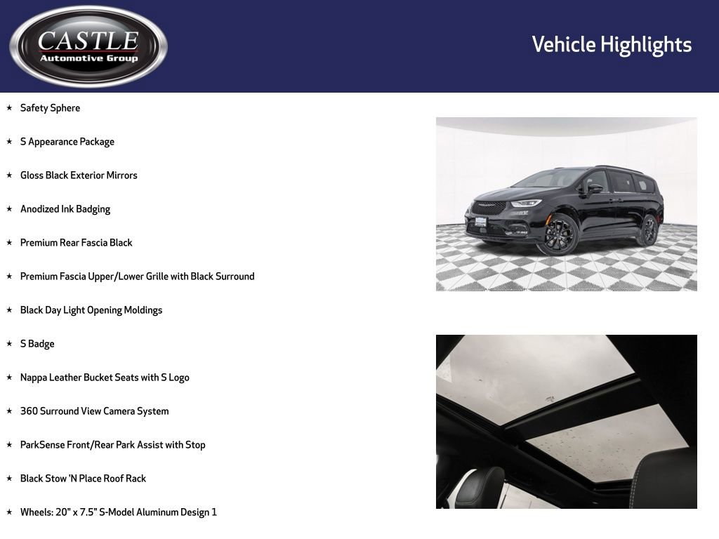 New 2026 Chrysler Pacifica Limited w/ S Appearance Package AWD/4WD image 3