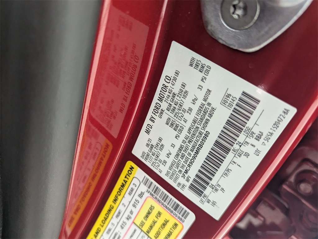 Used 2021 Ford Bronco Sport Badlands w/ Badlands Package image 30