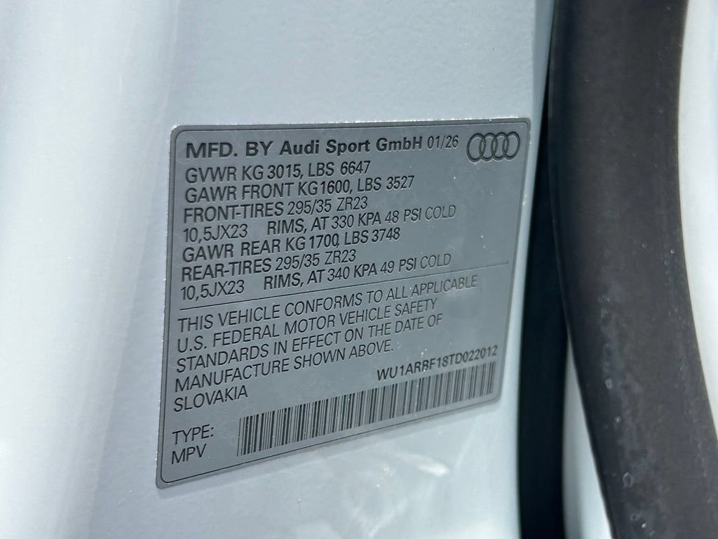 New 2026 Audi RS Q8 performance AWD/4WD image 56