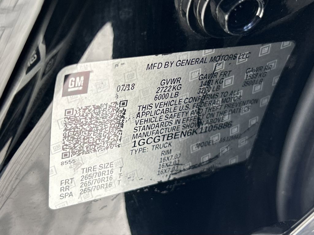 Used 2019 Chevrolet Colorado W/T w/ WT Convenience Package image 27