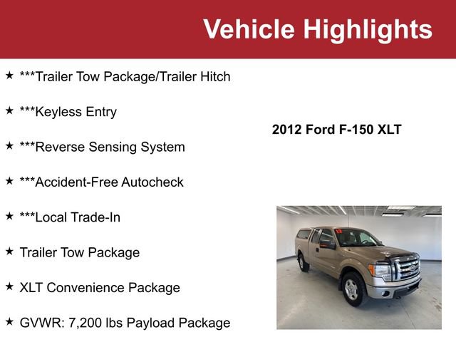 Used 2012 Ford F150 XLT w/ XLT Convenience Pkg AWD/4WD image 2