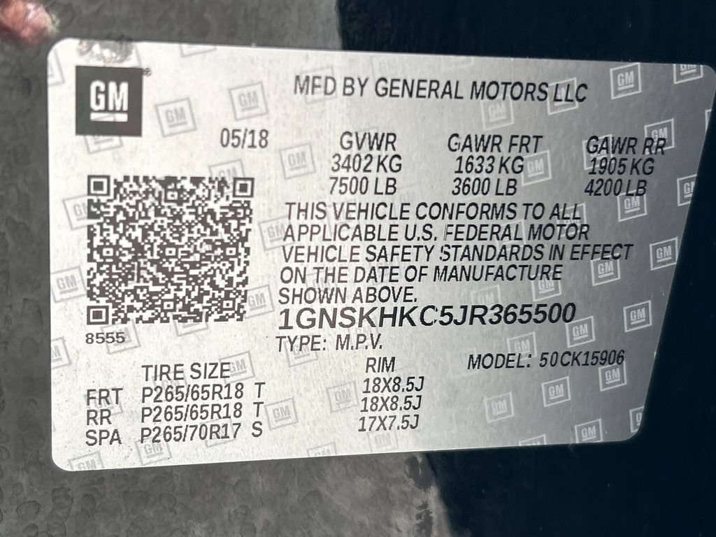 Used 2018 Chevrolet Suburban LT AWD/4WD image 36