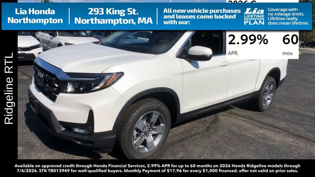New 2026 Honda Ridgeline RTL image 4