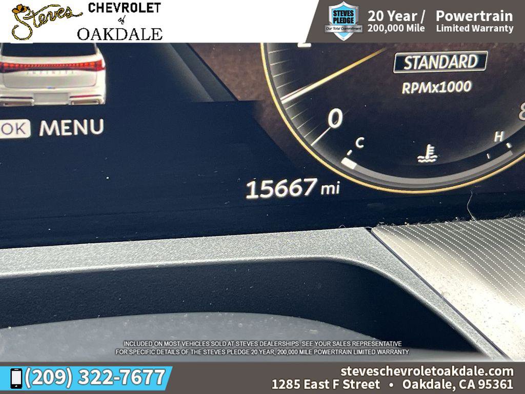 Used 2025 INFINITI QX80 Pure w/ Cargo Package RWD image 16